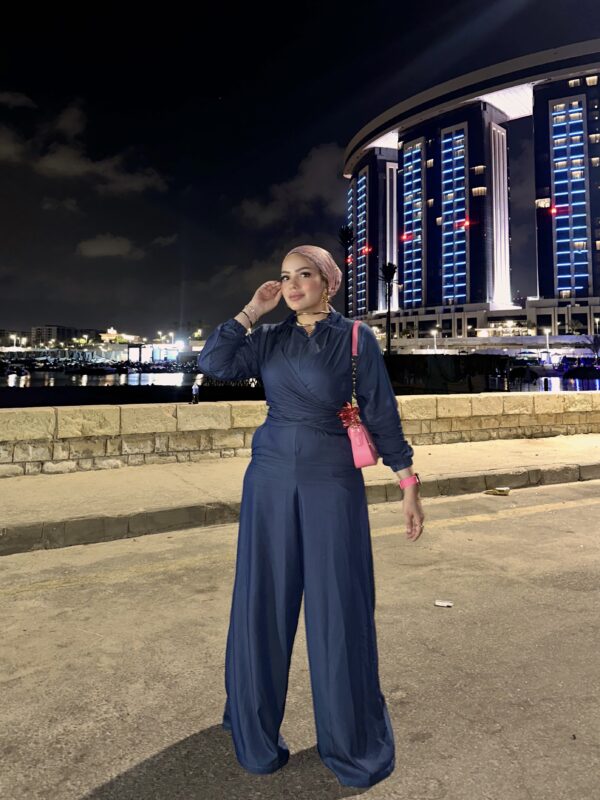 Jeans Wrap Jumpsuit